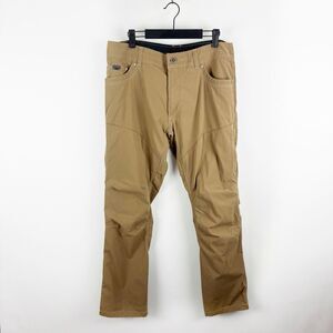 KUHL Konfidant Air Men's Khaki Performance Quick Dry Outdoor Hiking Pants 34x30